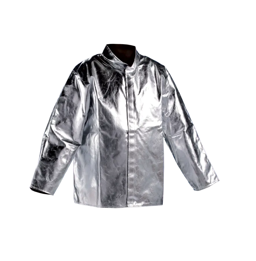 Kabát krátký z tkaniny z preox-aramidové tkaniny KA-1 s AL povlakem pro horké provozy