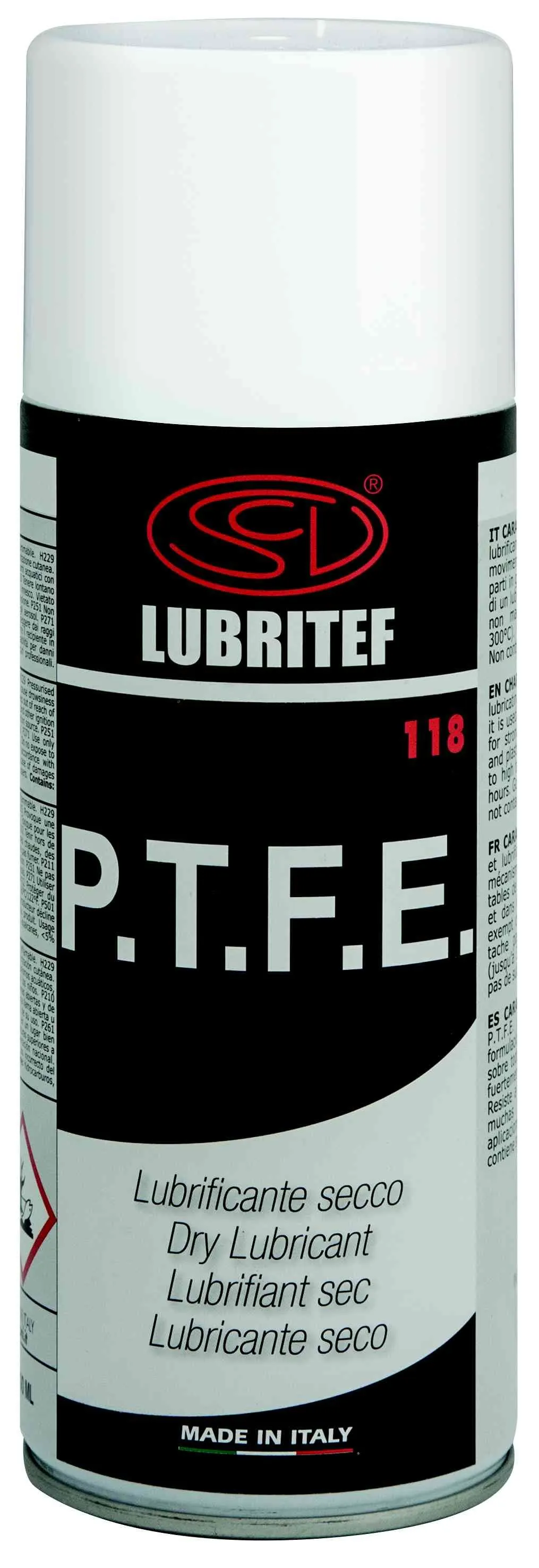 LUBRITEF Mazací sprej s PTFE 400 ml