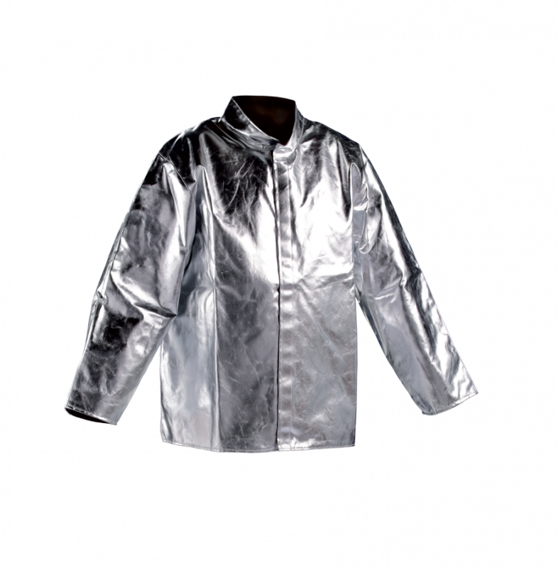 Kabát krátký z tkaniny z preox-aramidové tkaniny KA-1 s AL povlakem pro horké provozy
