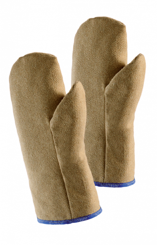 Tepelně odolné rukavice do 750 °C s vnitřní izolací z PBI tkaniny CE CAT III