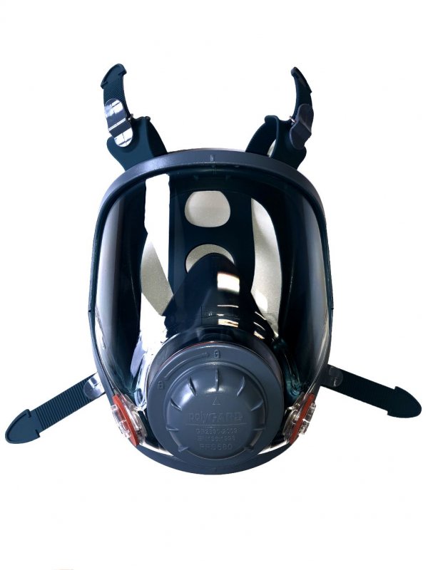Celoobličejová ochranná filtrační maska PolyGARD řady FFS600