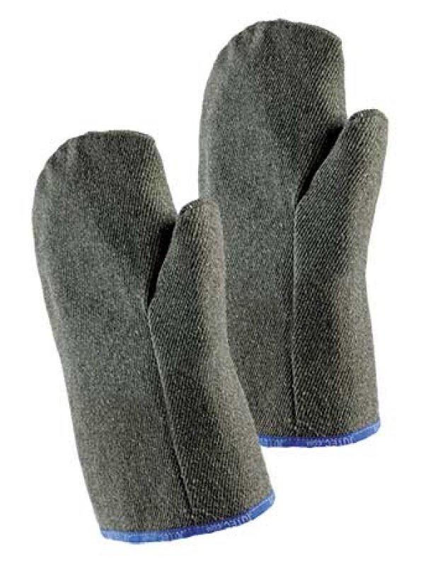 Rukavice - palčáky proti prořezu z preox-aramidové tkaniny s odolností do 600°C